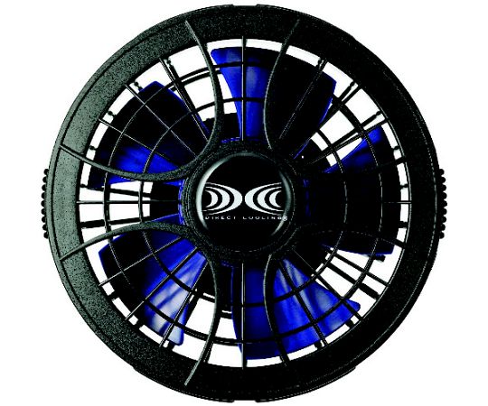 ® One-touch power fan Black x Blue (2 pieces) FAN2400SPBB 1 set (2 pieces)