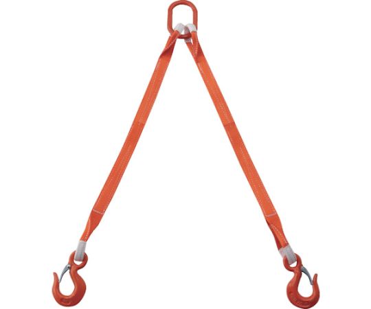 2-piece belt sling set, 35mm width x 1m, load 1.72t at hoisting angle 60° (maximum load 2t) G35-2P10, 1 set