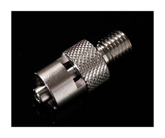 Metal Lure Adapter 1/4-28UNF Male Short: Male Lure Lock IMLANMU 1pc