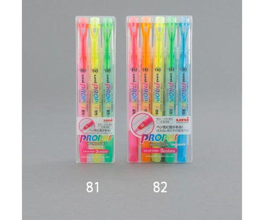 5개 세트 형광펜 세트 EA765MH-82 1 세트