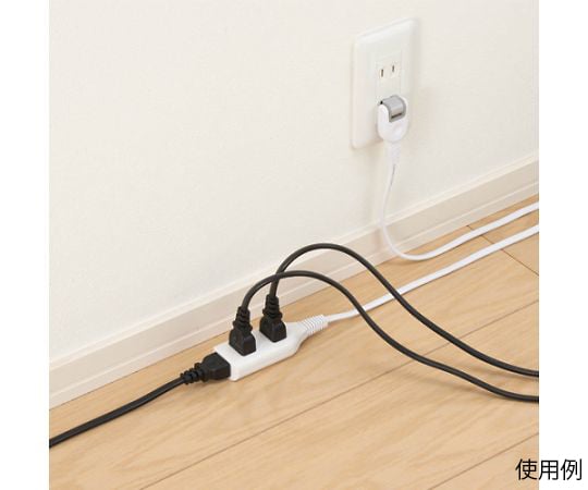 AC125V/15Ax 5m extension cord EA815GM-64B 1 piece