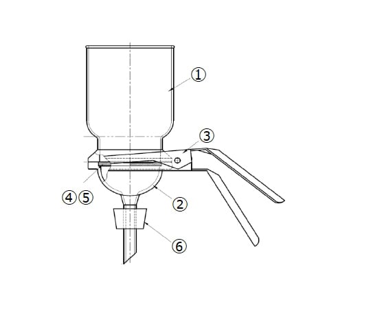 Filter holder parts: Silicon plug 3923-37/35 1 piece
