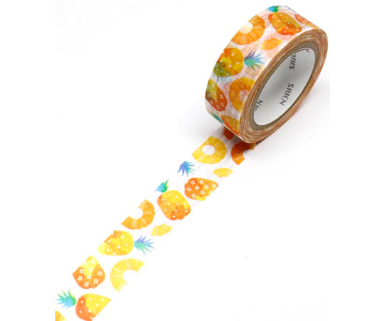 パイナップル 15mm×10m 3柄 3個入　UR-2006 3個入