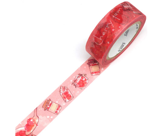 さくらんぼ 15mm×10m 3柄 3個入　UR-2018 3個入