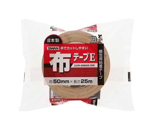布テープE　50mm×25m　002004200 1巻