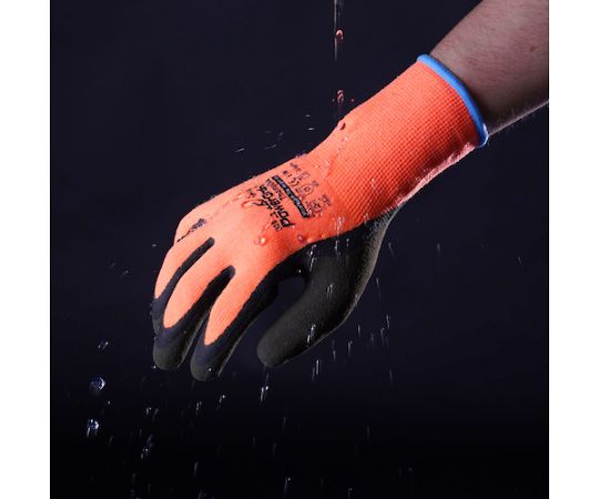 防寒天然ゴムコート手袋 PowerGrab Thermodex XL　328-XL 1双