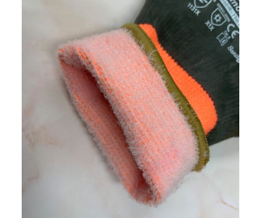 防寒天然ゴムコート手袋 PowerGrab ThermodexMax L　329-L 1双