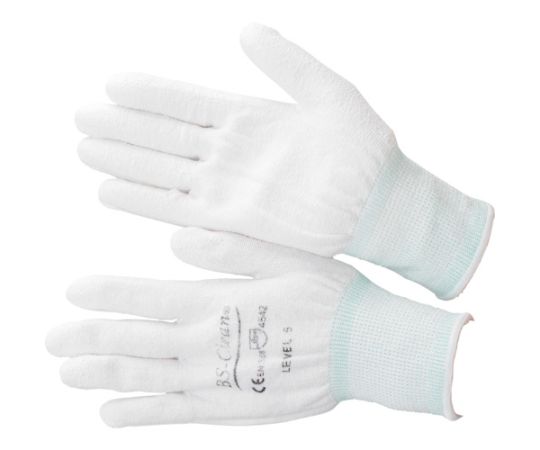 Cleanroom Cut-Resistant Gloves Level 4 Medium Size BSC85417M 1 pair