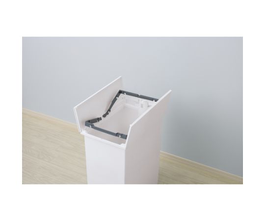 H＆H棚下で使えるペダルダストボックス45L ダークグレー　GPRB050 1台/個