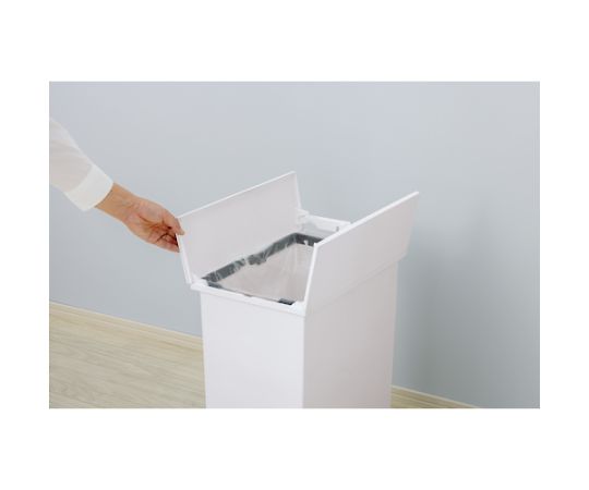 H＆H棚下で使えるペダルダストボックス45L ダークグレー　GPRB050 1台/個