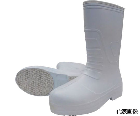 부드러운 EVA 고무 안전 장화 KR7030 화이트 M(24.5~25.0) KR7030-WH-M 1 다리