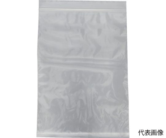 Zippered plastic bag, 0.08mm thick, 340×240mm, 100 pieces, TCB-J-8A-TM, 1 bag (100 pieces)