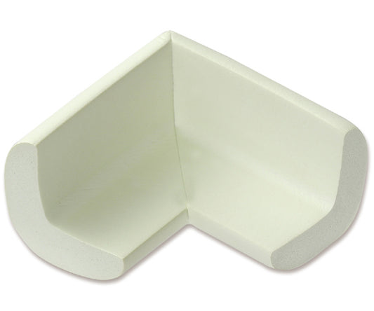 コーナーガードクッション白 角タイプ4個組　7195 1個