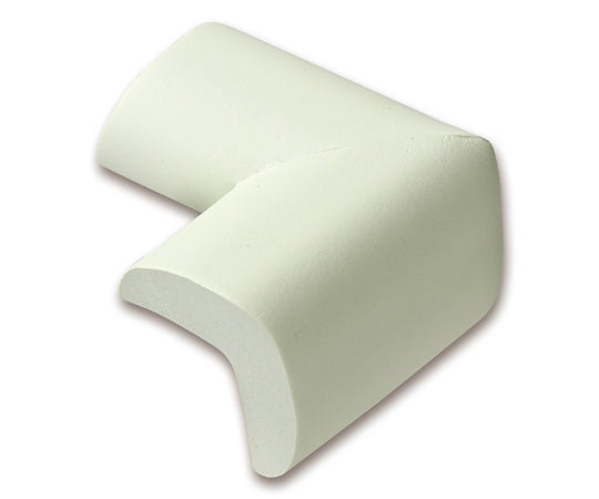 コーナーガードクッション白 角タイプ4個組　7195 1個