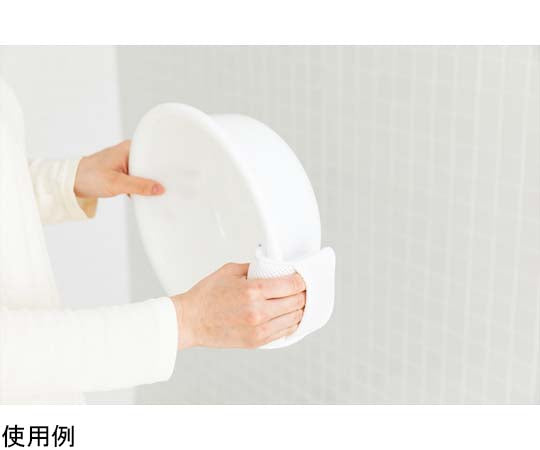 バスボンくん抗菌 はさめるスポンジ ホワイト 1個