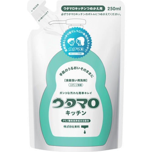 Utamaro Dishwashing Detergent Utamaro Kitchen Refill 4904766130239 1 pc
