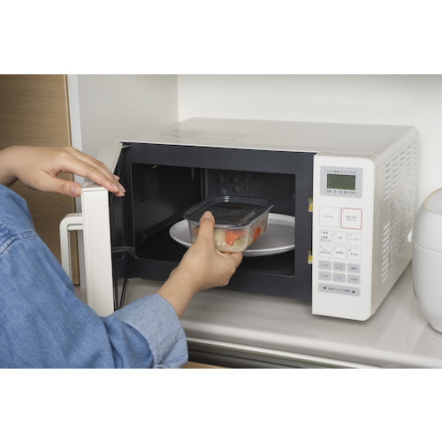 イノマタ化学　楽ちんパック　角型４００ｍｌ　２個組クリアーブラック　1834-CBLK　1 組