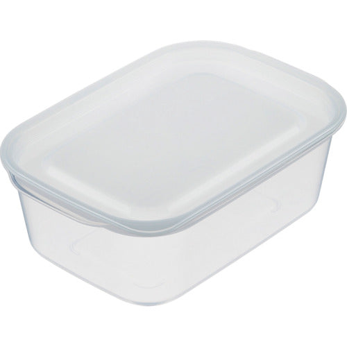 イノマタ化学　楽ちんパック　角型９５０ｍｌクリアーホワイト　1844-CW　1 個