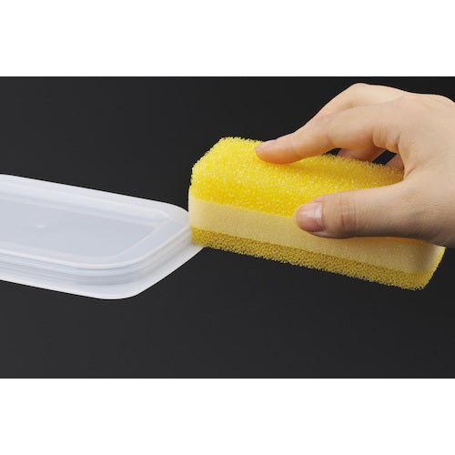 イノマタ化学　楽ちんパック　スクエア２７０ｍｌ　２個組クリアーホワイト　1841-CW　1 組