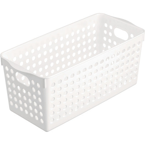 イノマタ化学　ストックバスケット　スリム　ホワイト　4572-W　1 個