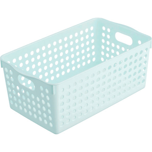 이노마타 화학 스톡 바구니 와이드 라이트 블루 4571-RBU 1 개