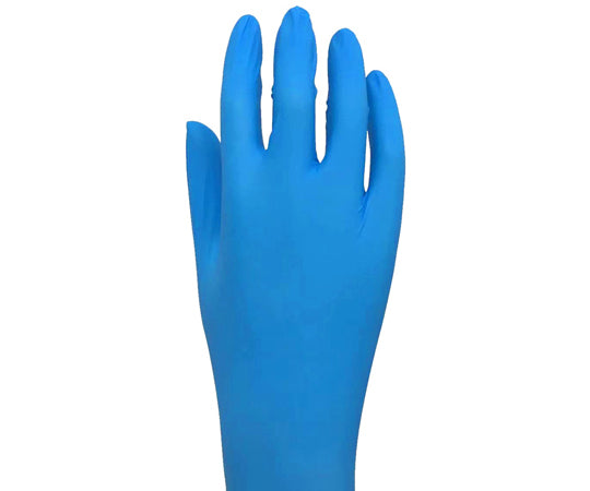 ニトリル使い捨て手袋粉無し Mサイズ マレーシア製 100枚入　J2450-M 1箱(100枚入)