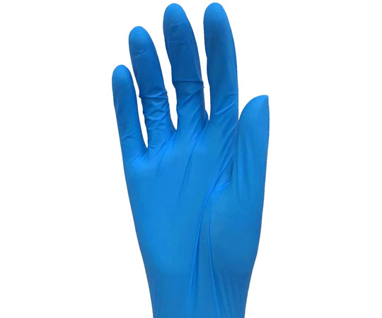 ニトリル使い捨て手袋粉無し Mサイズ マレーシア製 100枚入　J2450-M 1箱(100枚入)