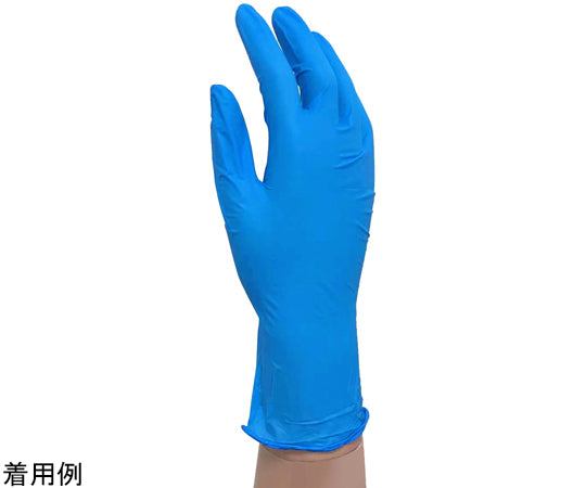 ニトリル使い捨て手袋粉無し Mサイズ マレーシア製 100枚入　J2450-M 1箱(100枚入)