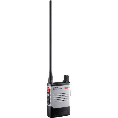 八重洲無線　ヘビーデューティーＳＴＲオンデマンドインカム　特定小電力トランシーバー　ロングアンテナ　グレー　「詳細設定タイプ」　SRFD55-LG　1 台