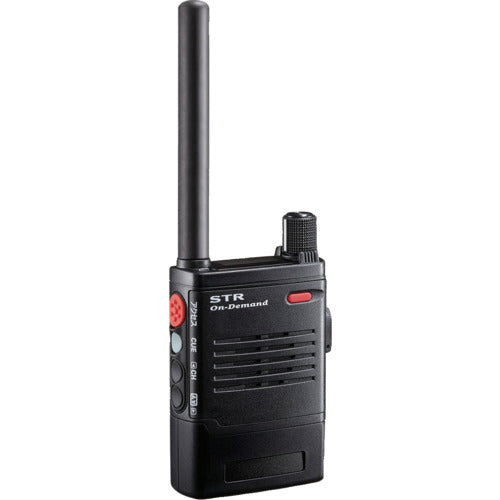 八重洲無線　ヘビーデューティーＳＴＲオンデマンドインカム　特定小電力トランシーバー　ブラック　「詳細設定タイプ」　SRFD55-B　1 台