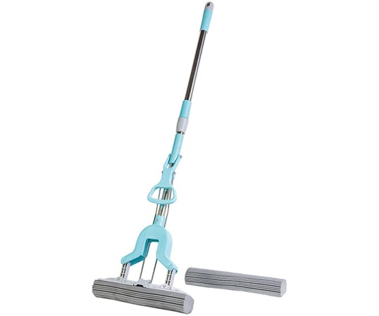 伸縮式スーパーVモップ 本体モップ付+替モップ（1個）　SV-6599 1個