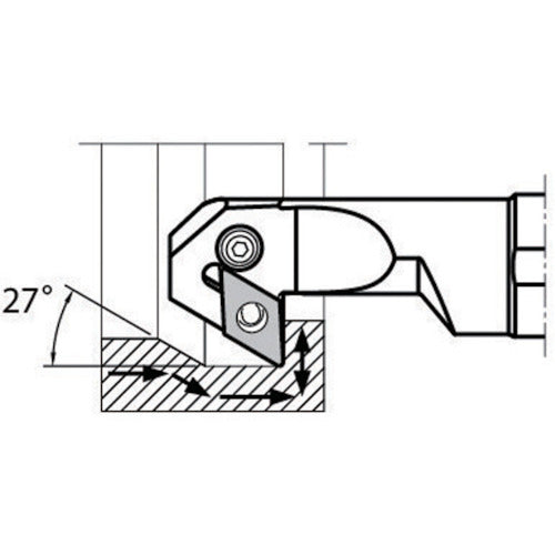 Kyocera Drawing boring bar S-PDZN S32S-PDZNR15-44 1 piece