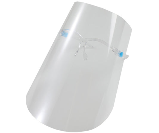 Glasses-type face shield, 10 pieces, 3R-SHIELDEYE, 1 set (10 pieces)