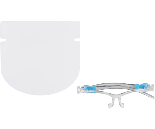 メガネ型フェイスシールド　10枚入　3R-SHIELDEYE 1セット(10枚入)
