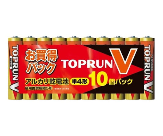 알칼리 건전지 단 4 TOPRUN V2 10개입 LR03(10S)TOPV2 1팩(10개입)