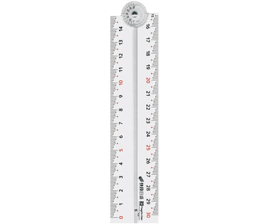 Folding ruler with step scale 30cm OTJ-30KD 1 piece