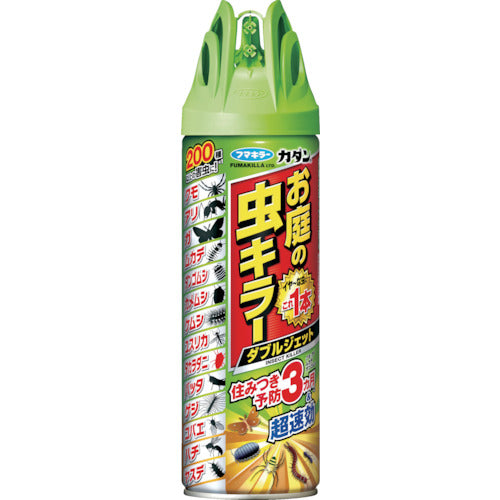 フマキラー　殺虫剤　カダンお庭の虫キラーダブルジェット４５０ｍｌ　449907　1 本