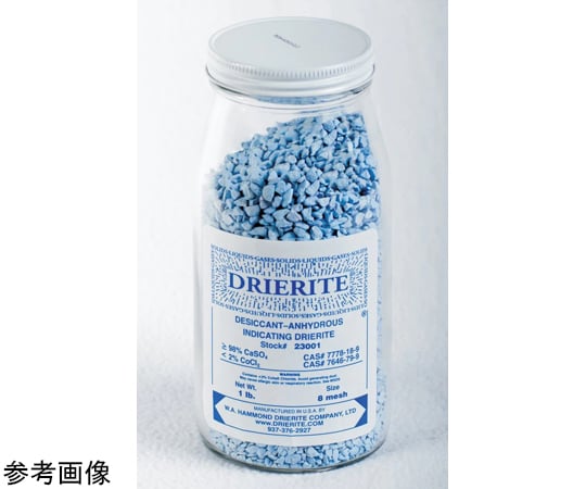 WA Hammond Drierite™ Gas Drying Jar with Indicator Mesh 8; 1 lb CAS No: 7646-79-9, 7778-18-9 07-578-3A 1 pc