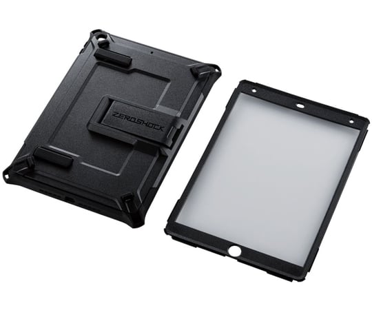 Fully Protective Case for iPad 9th/8th/7th Generation ZEROSHOCK Shockproof with Shoulder Strap Black TB-A21RHVBK 1 Piece