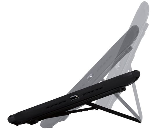 Fully Protective Case for iPad 9th/8th/7th Generation ZEROSHOCK Shockproof with Shoulder Strap Black TB-A21RHVBK 1 Piece