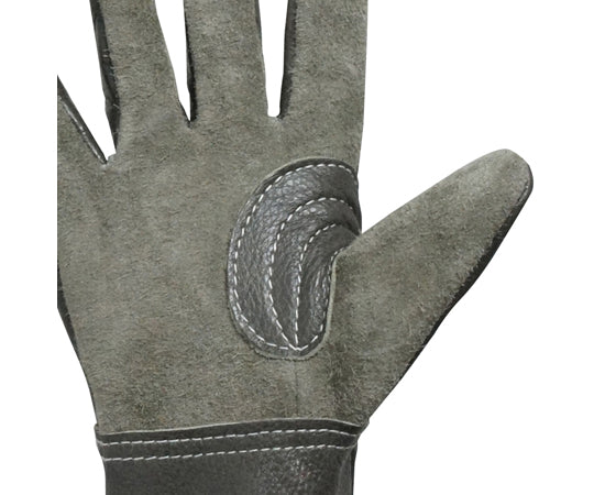 牛本革 作業手袋 背縫い ジャスピー　AG490 1双