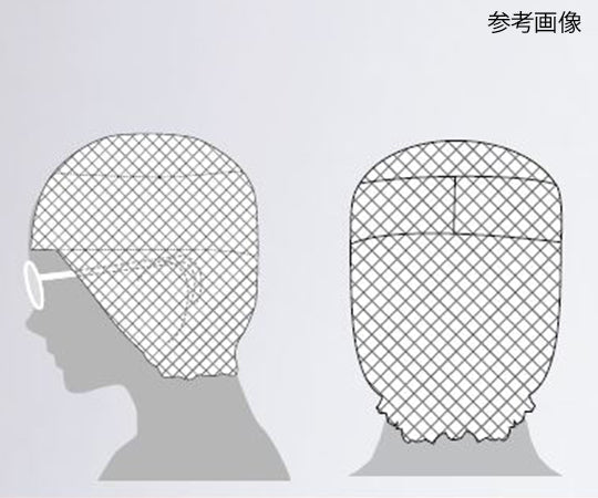 ハーフヘアネット L 10枚入　ET1063 1袋(10枚入)