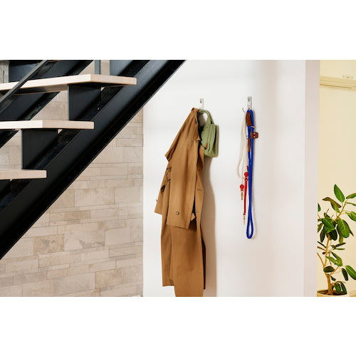 3M Command Double Hook Nickel Satin CMD-WN 1 pc