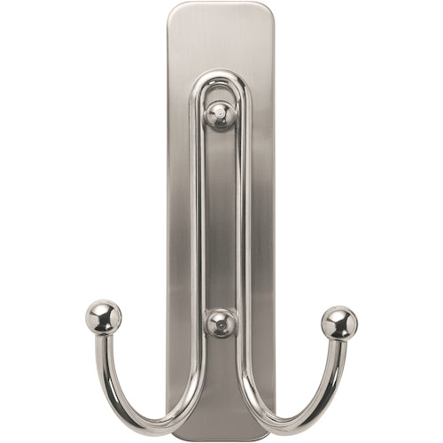 3M Command Double Hook Nickel Satin CMD-WN 1 pc
