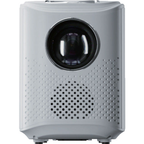 エアリア　ＬＥＤプロジェクターＵＳＢファイル読み出し対応型　MS-PJHD04 WH　1 台