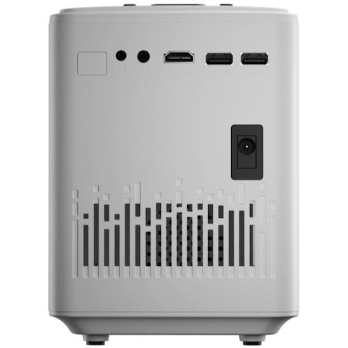 エアリア　ＬＥＤプロジェクターＵＳＢファイル読み出し対応型　MS-PJHD04 WH　1 台