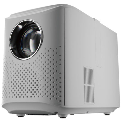 エアリア　ＬＥＤプロジェクターＵＳＢファイル読み出し対応型　MS-PJHD04 WH　1 台