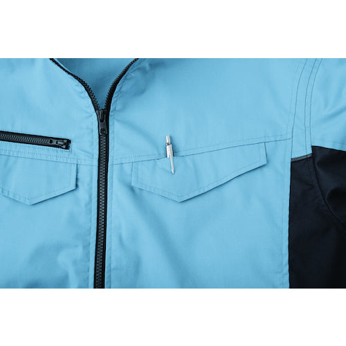 Air Conditioned Clothing Air Conditioned Clothing [R Lower] Long Sleeve Blouson Wear Only Off Blue L KU92401N40S3 1 Unit