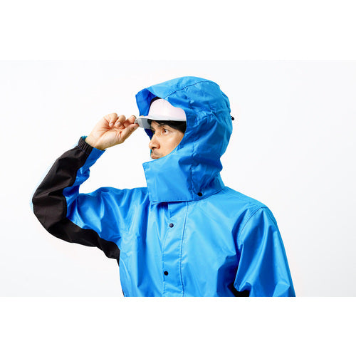 カジメイク　７５２１　レインスーツエボリューション　ターコイズ　ＬＬ　7521-53-LL　1 着