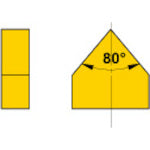 미쓰비시 납땜 공구 바이트용 칩 07형(35형용) 주철재종 HTI10 07-1 10개